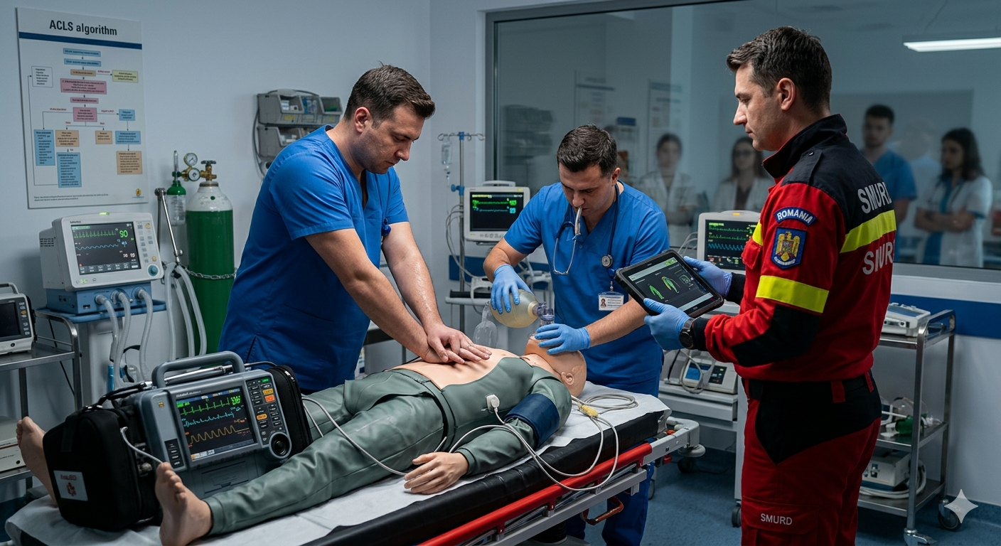 Ghid Complet: Cum alegi cele mai bune Manechine de Resuscitare (BLS vs. ACLS) pentru Training Profesional