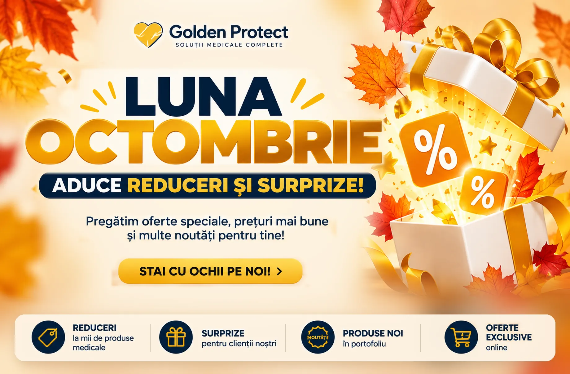 Promoția lunii octombrie