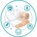 Plasturi, bandaje si comprese