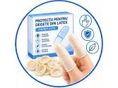 Protecții pentru degete din latex