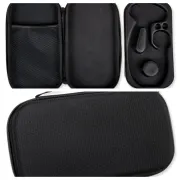 Geanta albastra pentru transport stetoscop, din material textil acoperit cu nailon, Golden Protect