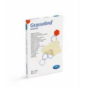 Grassolind comprese impregnate cu unguent neutru 7,5 x 10 cm 10 buc, Hartmann