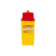 Cutie deșeuri înțepătoare-tăietoare, din polipropilenă, avizată ADR, 1,5 L