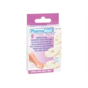 Plasturi protectori din latex pentru bătături, 9 buc, Pharmadoct