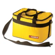 Geantă Termică Izotermă Medicală – Galbenă, din Nylon, cu 3 Acumulatori Termici Incluși (Made in Italy)