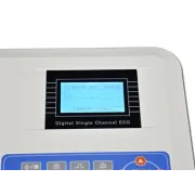 Electrocardiograf Digital Portabil cu 1 Canal – Ecran LCD, Imprimantă Termică de Înaltă Rezoluție, Achiziție 12 Derivații și Protecție la Defibrilare