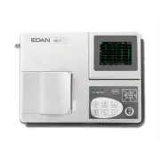 Electrocardiograf Portabil cu 3 Canale Edan SE-3 Color – Ecran Rabatabil, Diagnostic Automat (CSE/AHA/MIT), Stocare 500 Teste și Conectivitate PC
