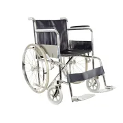 Scaun cu rotile pliabil, șezut 46 cm, sarcina maxima suportata 100 kg