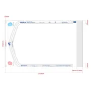 Pungi Sterilizare Autosigilante Autoclav, 150x250mm(130x200mm), 100 bucati
