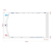 Pungi Sterilizare Autosigilante Autoclav, 190x330mm(170x275mm), 100 bucati