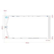 Pungi Sterilizare Autosigilante Autoclav, 200x400mm(180x335mm), 100 bucati