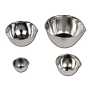 Vas Gallipot cu Buză din Oțel Inoxidabil AISI 304 - 450 ml