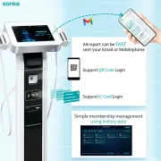 Analizor de compoziție corporala - Măsurare precisă prin bioimpedanță și scanare corporală 3D