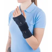 Orteză de Încheietura Mâinii cu Atelă Metalică Palmară (22 cm), Mărime Universală, Dispozitiv Medical
