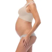 Sutien cu susținere pentru gravide bej, RELAXSAN