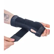 Orteză de Încheietura Mâinii cu Atelă Metalică Palmară (22 cm), Mărime Universală, Dispozitiv Medical
