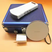 Ecograf portabil wireless cu sonda convexa si liniara integrată