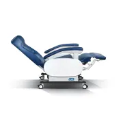 Fotoliu medical multifuncțional 3 poziții – scaun, TV și pat, cu roți și frână