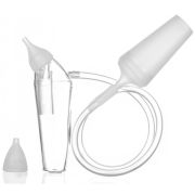 Aspirator nazal Minut Baby, 2 varfuri de silicon, aspiratie 2 in 1