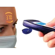 Termometru non-contact cu afișaj proiectat pe frunte, pentru citiri instantanee și sigure VISIOFOCUS® PRO