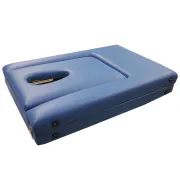 Masă de masaj pliabilă din aluminiu cu orificiu facial – tip geantă