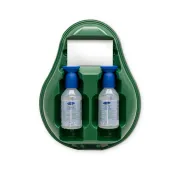 Stație de spălare oculară de urgență cu soluție salina sterila cu PH neutru