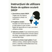 Trusa pentru spălarea ochilor în caz de urgență ( trusa prim ajutor ocular)