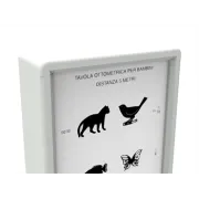 Diagramă optometrică cu animale, distanta citire 5 m