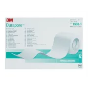 Leocoplast de mătase DURAPORE™ 3M, 25 mm x 9,14 m