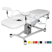 Scaun ginecologic MAYA – albastru | compact, stabil și ușor de utilizat