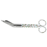 Foarfecă Medicală pentru Bandaje din Inox , Gima– 18 cm, Model Omida