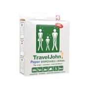 Pungă de vomă TravelJohn™ de unică folosință – cu absorbție rapidă și sigilare anti-miros