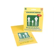 Pungă de Urgență TravelJohn 2-în-1 pentru Urină și Vărsături – 800 ml, Unisex, unică Folosință
