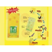 Pungă de Urgență TravelJohn 2-în-1 pentru Urină și Vărsături – 800 ml, Unisex, unică Folosință