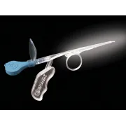 Pensa medicală iluminata – cu lentilă și LED, vârf articulat 90°, de unică folosință, set de 10 buc