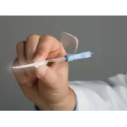 Chiuretă auriculară iluminată cu vârf articulat – cu lentilă și LED, de unică folosință, set 25 buc