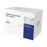 Pensa medicală iluminata – cu lentilă și LED, vârf articulat 90°, de unică folosință, set de 10 buc