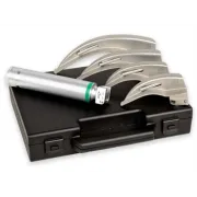 Set laringoscop LED GIMA Green F.O. 3.5 V cu 4 lame McIntosh 1-4 pentru adulți