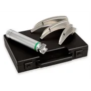 Set Laringoscop Adult GIMA MaxLite F.O. – 4 Lame Macintosh, Mâner Xenon/Halogen 2,5 V