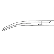 Foarfecă Metzenbaum Aesculap curbată, bont/bont, 18 cm – BC606R, BBraun
