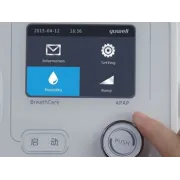 Aparat CPAP / Auto CPAP BREATHCARE – Terapie pentru Apnee în Somn, cu mască, umidificator și card SD