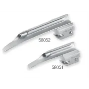 Lame Laringoscop GIMA MAXLite FO – Fibră Optică, Autoclavabile, Miller și Macintosh Nr. 0–5