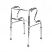 Cadru de mers pliabil, ușor – 2 secțiuni – din aluminiu – suport până la 120 kg