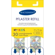 Set 30 de plasturi copii, rezistenți la apa pentru refill dispenser EasyAid