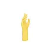 Mănuși pentru menaj din latex MERCATOR, galbene, 2 bucăți