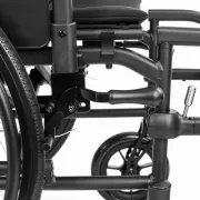 ELITE-TIM – Scaun cu rotile din aluminiu, ușor și pliabil pentru utilizare zilnică și transport