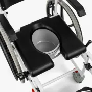 COMPLEX-TIM Scaun cu rotile pentru duș și toaletă – practic și sigur