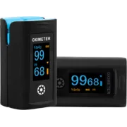 Pulsoximetru Digital de Deget – măsurare SpO₂, Puls și Indice de Perfuzie