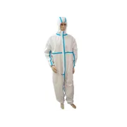 Combinezon de protecție tip 4B-5B-6B, cusături lipite, 60 g – de unică folosință