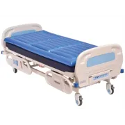 Saltea antidecubit cu apă din PVC, cadru cu aer + 3 elemente cu apă, 200x93x11,5 cm, cu pompă manuală